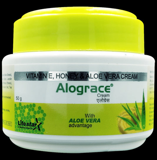 Alograce Moisturising Cream with Aloe Vera | For Dry to Normal Skin, Sensitive Skin - Classic Derma