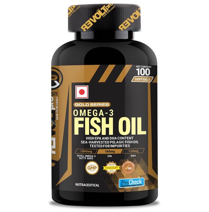 Revoltpro Omega 3 Fish Oil Softgels - Classic Derma