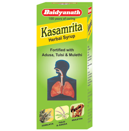 Baidyanath (Nagpur) Kasamrita Herbal Syrup - Classic Derma