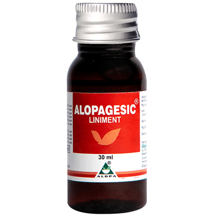 Alopa Alopagesic Pain Killer Liniment for Pain Relief & Muscle Cramps (30ml Each)