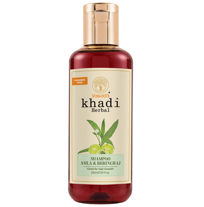 Vagad's Khadi Herbal Amla & Bhringraj Shampoo - Classic Derma
