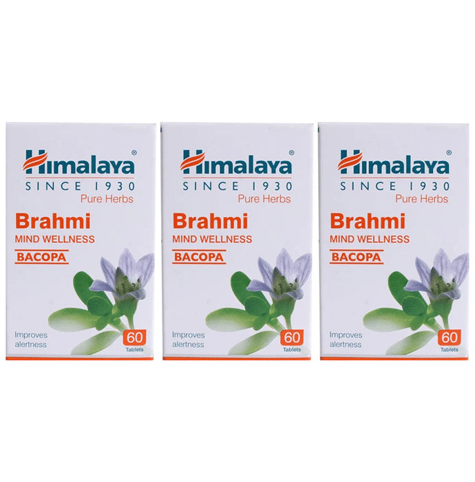 Himalaya Wellness Pure Herbs Brahmi Mind Wellness Tablet - Classic Derma