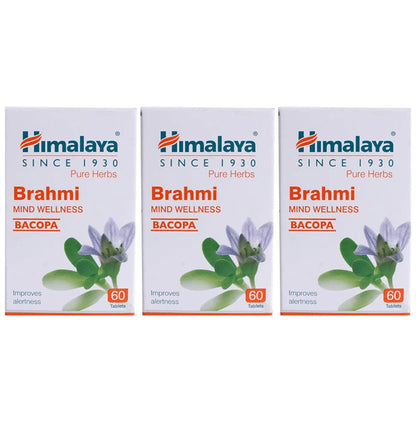 Himalaya Wellness Pure Herbs Brahmi Mind Wellness Tablet - Classic Derma