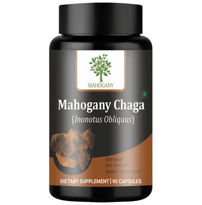Mahogany Chaga Mushroom Capsule - Classic Derma