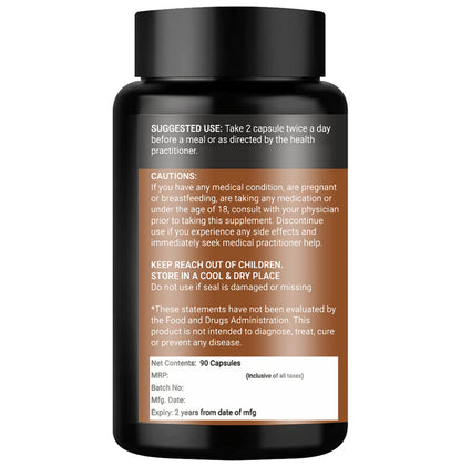Mahogany Chaga Mushroom Capsule