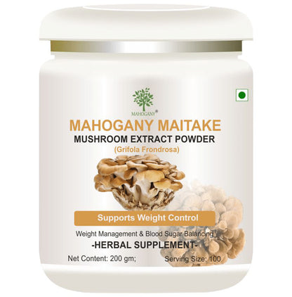 Mahogany Maitake Mushroom Extract Powder - Classic Derma