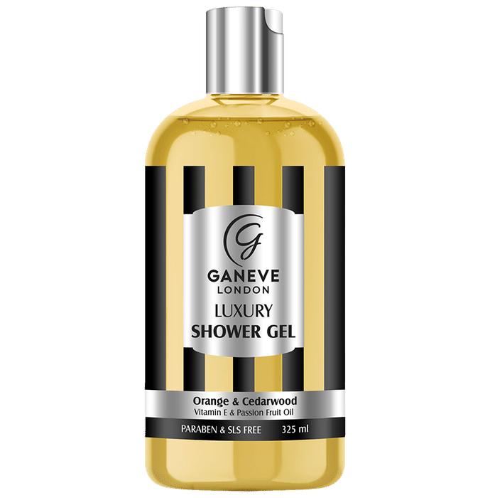 Ganeve London Luxury Shower Gel Orange & Cedarwood - Classic Derma