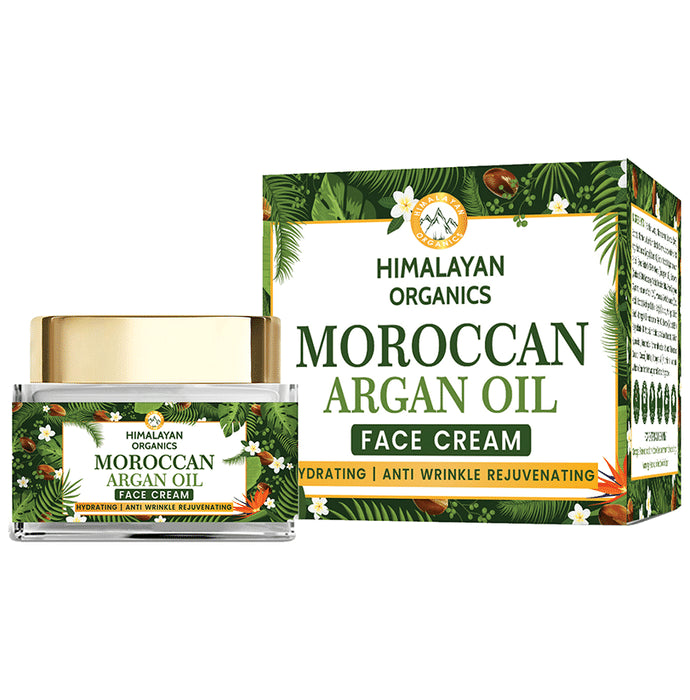 Himalayan Organics Moroccan Argan Oil Face Cream - Classic Derma