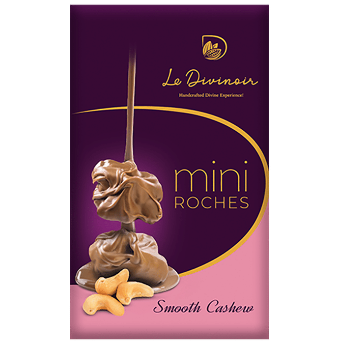 Le Divinoir Handcrafted Pure Mini Smooth Cashew Roches-No Vegatable Fat - Classic Derma