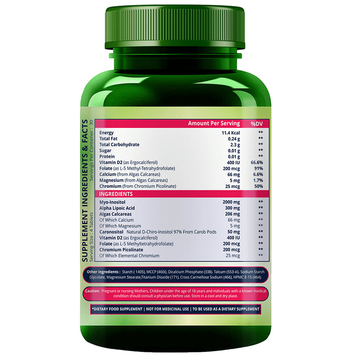 Himalayan Organics Pcos Supplement Vegetarian Tablet