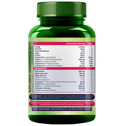 Himalayan Organics Pcos Supplement Vegetarian Tablet