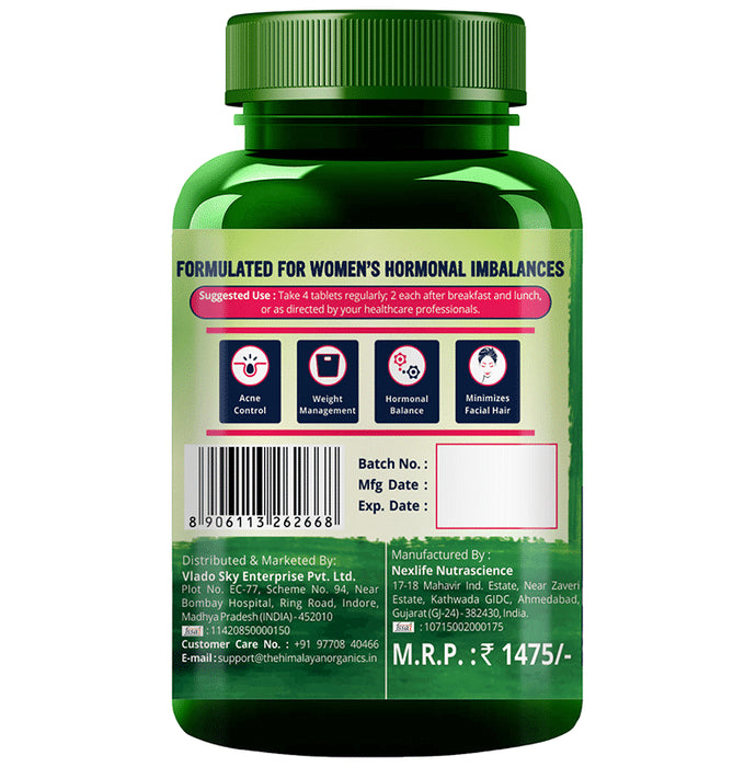 Himalayan Organics Pcos Supplement Vegetarian Tablet