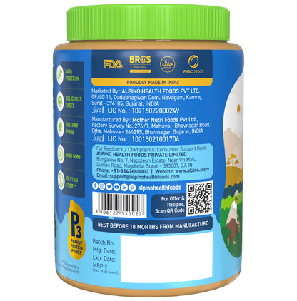 Alpino Classic Smooth Peanut Butter