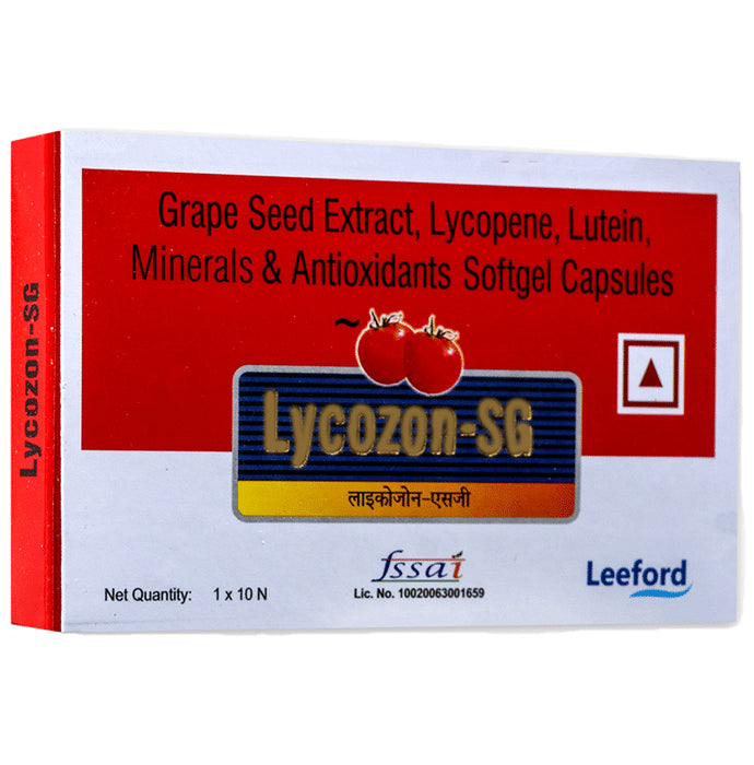Leeford Lycozon SG Softgels Capsule - Classic Derma