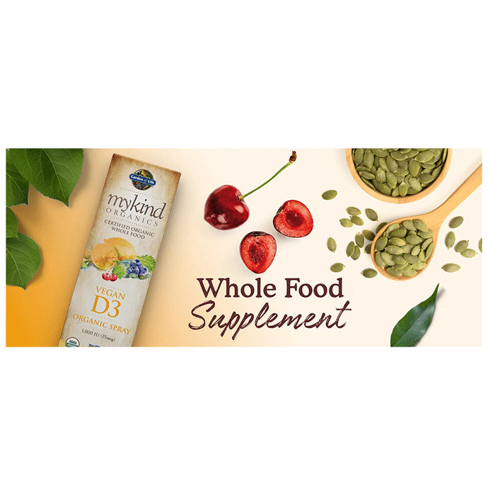 Garden of Life Mykind Organics Vegan D3 1000 IU Organic Spray