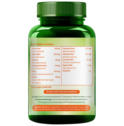 Himalayan Organics Plant Based Lung Detox Vegetarian Tablet