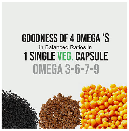 Leopard Nutrition Veg. Omega 3 6 7 9 Capsule