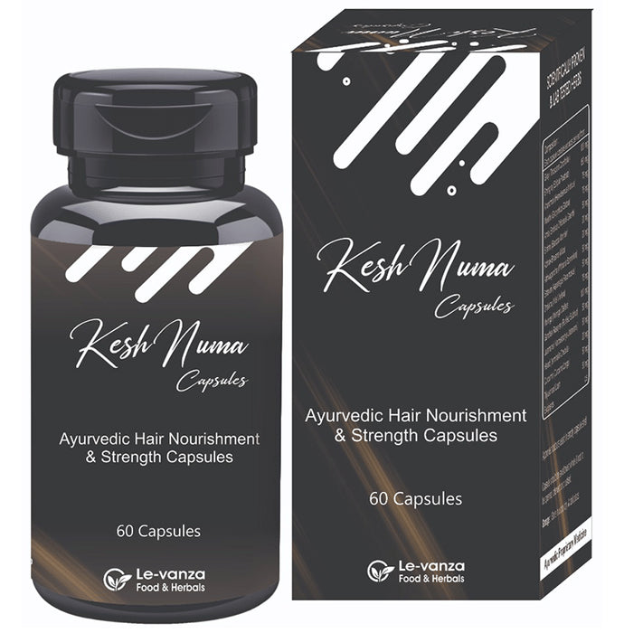 Le-vanza Food and Herbals Kesh Numa Capsule - Classic Derma