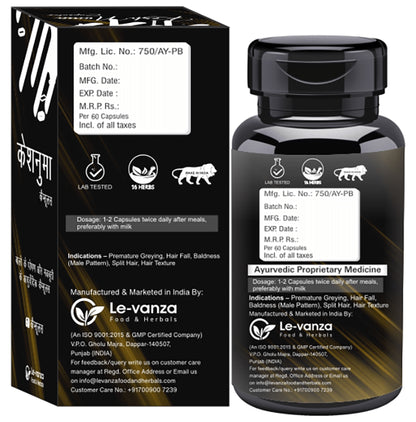 Le-vanza Food and Herbals Kesh Numa Capsule