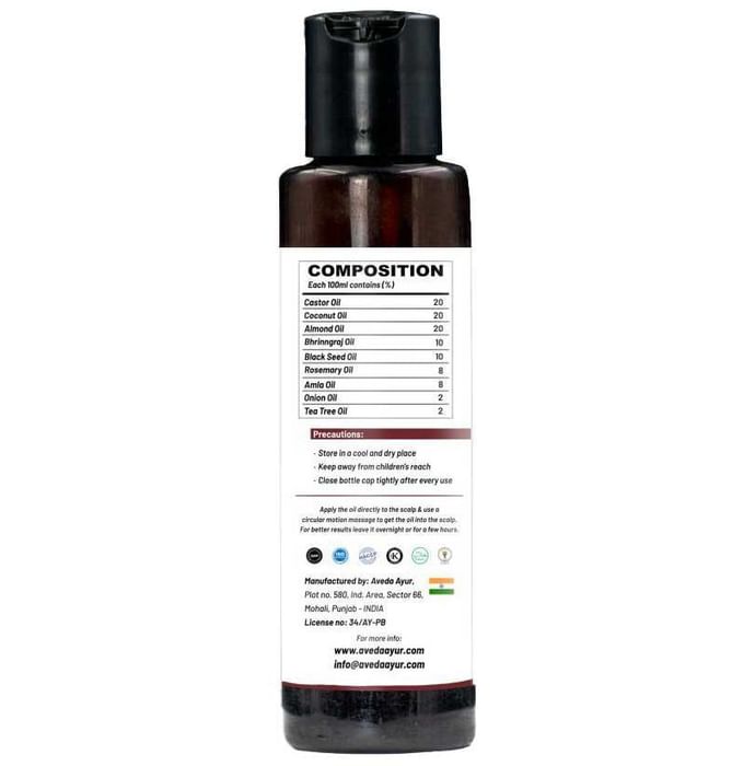 Life Aveda Onion Bhringraj Enriched Hair Growth Oil