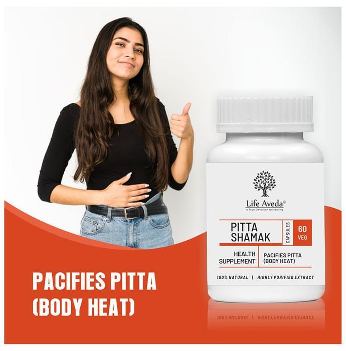 Life Aveda Pitta Shamak Veg Capsule