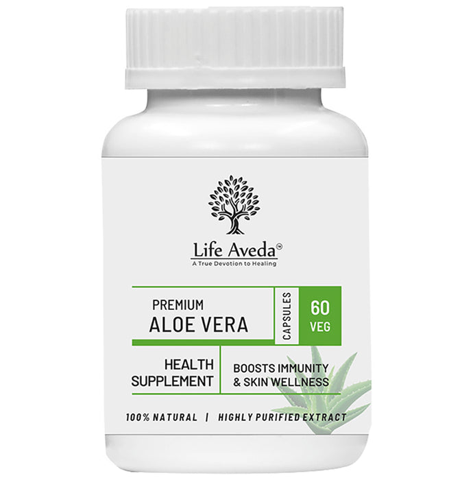 Life Aveda Premium Aloe Vera Veg Capsule - Classic Derma