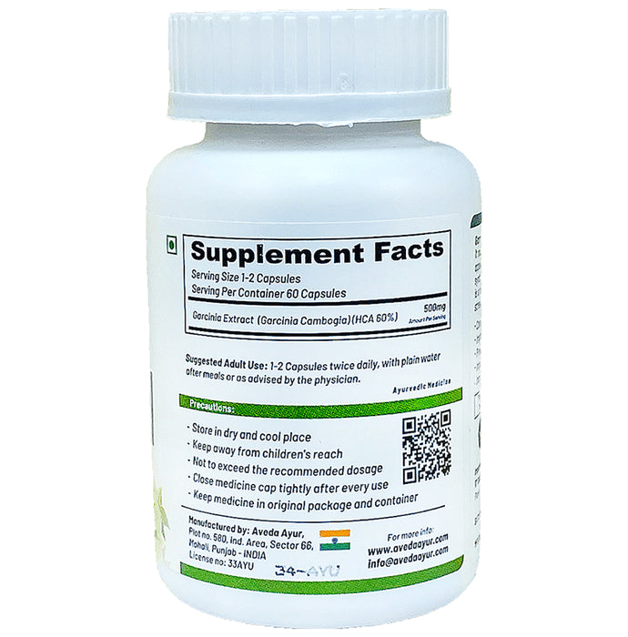 Life Aveda Premium Garcinia Veg Capsule