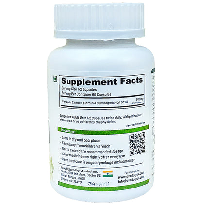 Life Aveda Premium Garcinia Veg Capsule