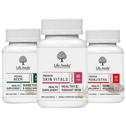 Life Aveda Skin Care Combo Pack - Classic Derma