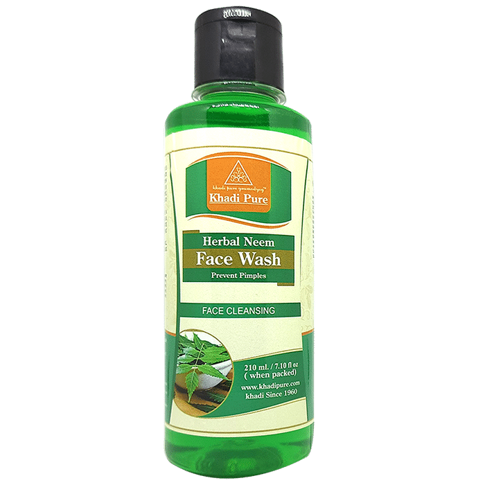 Khadi Pure Herbal Neem Face Wash - Classic Derma