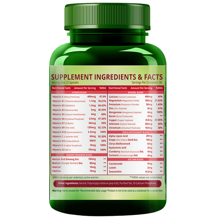 Himalayan Organics Women 50 Plus Vegetarian Capsule