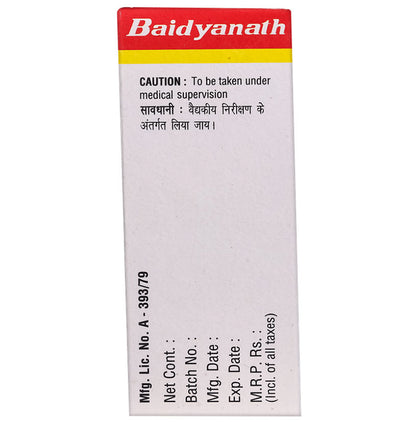 Baidyanath (Noida) Nripativallabh Ras Tablet