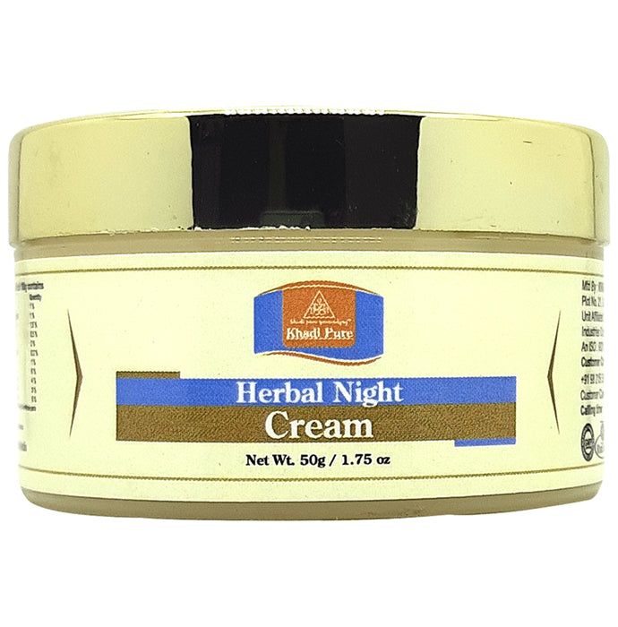 Khadi Pure Herbal Night Cream - Classic Derma