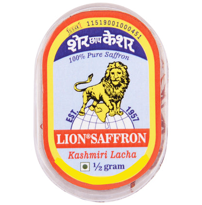 Lion Saffron Kashmiri Lacha (1/2gm Each) - Classic Derma