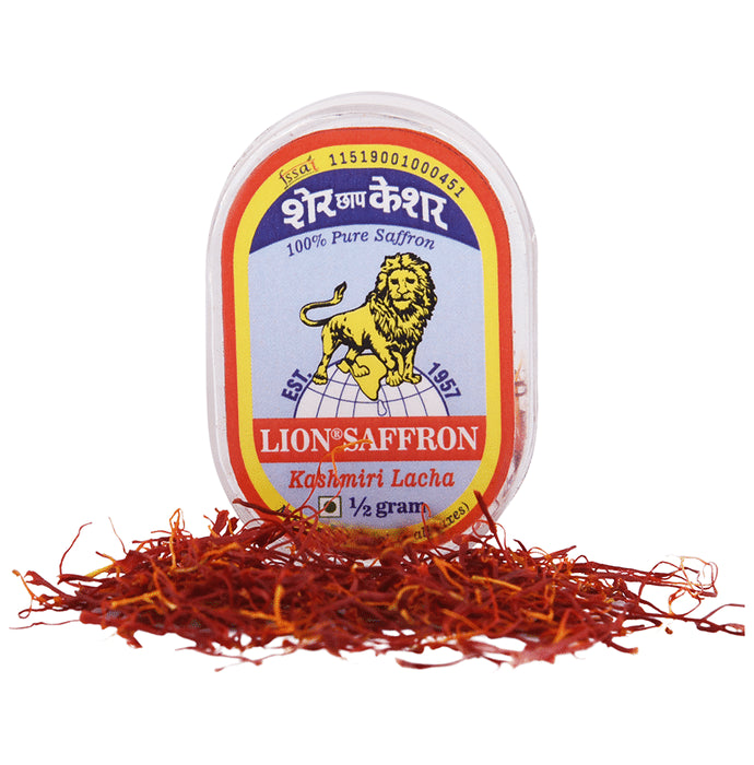 Lion Saffron Kashmiri Lacha (1/2gm Each)