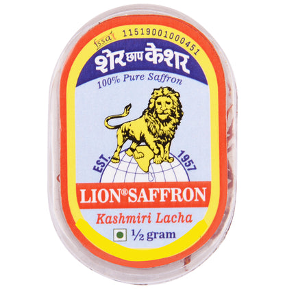 Lion Saffron Kashmiri Lacha (1/2gm Each) - Classic Derma