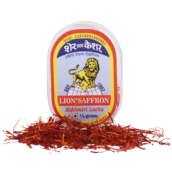 Lion Saffron Kashmiri Lacha (1/2gm Each)
