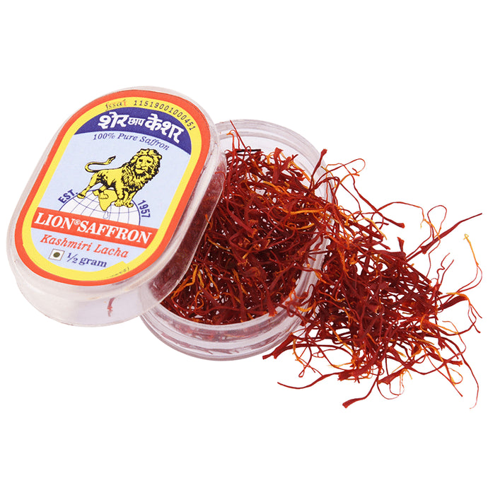 Lion Saffron Kashmiri Lacha (1/2gm Each)