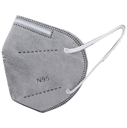 Lioncrown 5 Layer Reusable,Washable Outdoor Anti-Pollution, Dust Face Mask 5 Blue & 5 Grey