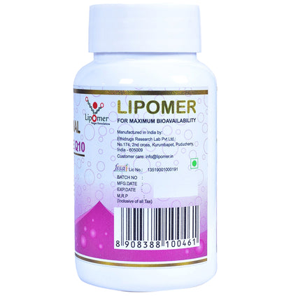 Lipomer Liposomal Coenzyme Q10 Vegetarian Capsule
