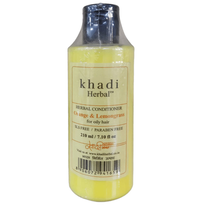 Khadi Pure Herbal Orange & Lemongrass Hair Conditioner - Classic Derma