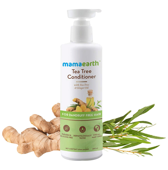 Mamaearth Tea Tree Conditioner | For All Hair Types | Paraben & Silicone-Free - Classic Derma
