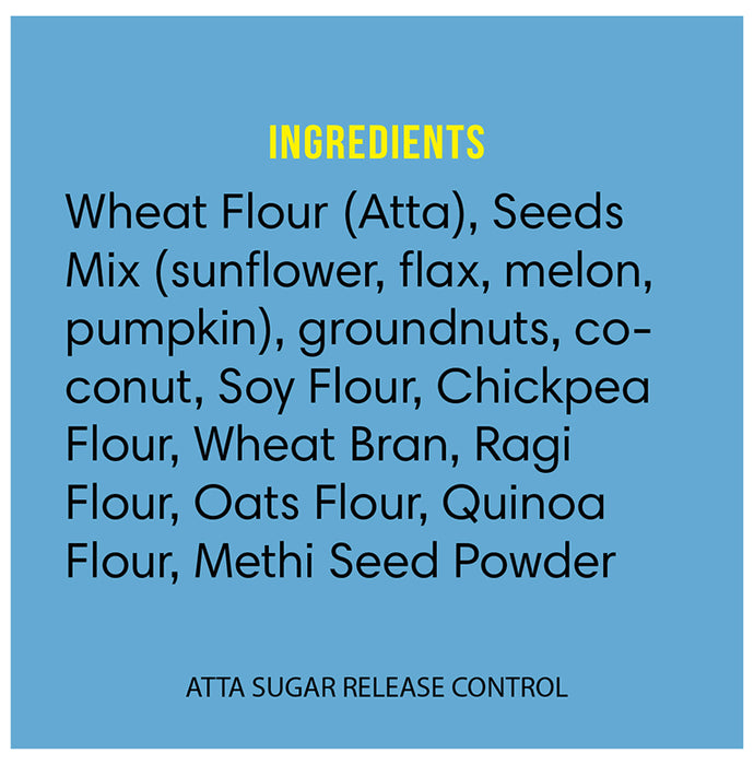 Lo! Foods Low Carb Diabetes Atta (1kg Each)