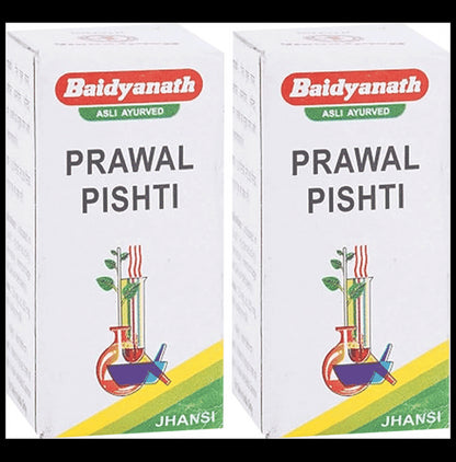 Baidyanath Prawal Pishti Powder (10gm Each) - Classic Derma