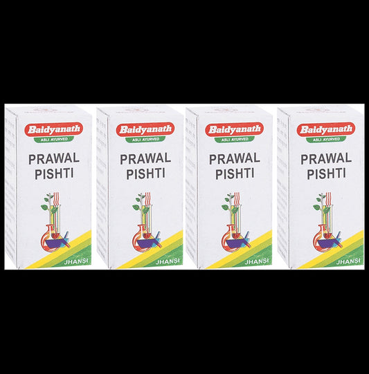Baidyanath Prawal Pishti Powder (10gm Each) - Classic Derma