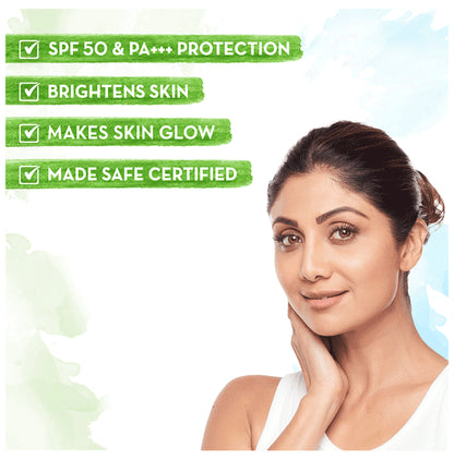 Mamaearth Vitamin C Daily Glow Sunscreen SPF 50 PA+++