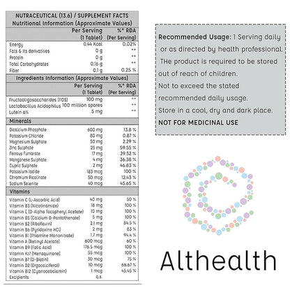Althealth Multivitamin for Adults Tablet