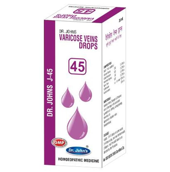 Dr. Johns J-45 Varicose Veins Drop - Classic Derma