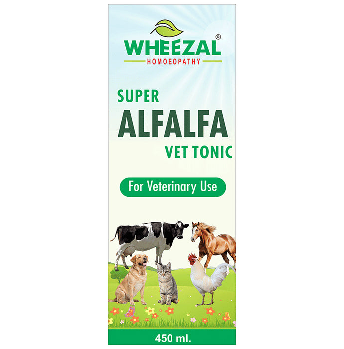 Wheezal Super Alfalfa Vet Tonic - Classic Derma
