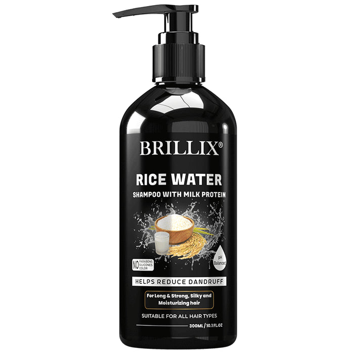 Brillix Rice Water Shampoo - Classic Derma